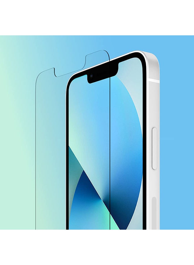 belkin Ultraglass Iphone 14, Iphone 13 And 13 Pro Screen Protector, Antimicrobial-Treated, Easy Bubble Free Application With Included Installation Guide Tray, 9H Hardness Tested, Tempered Glass Clear  - Image 3