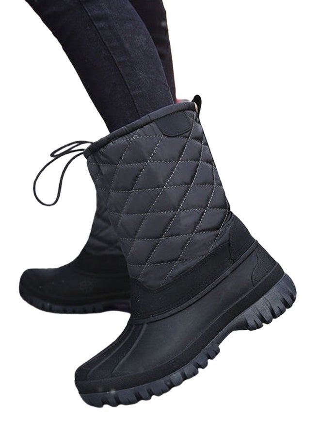 Beauenty - Slip-On Detail Ankle Boots Grey - Image 1