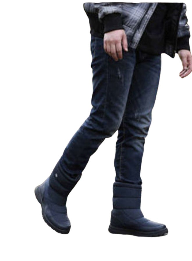 Beauenty - Warm High Top Boots Blue - Image 1