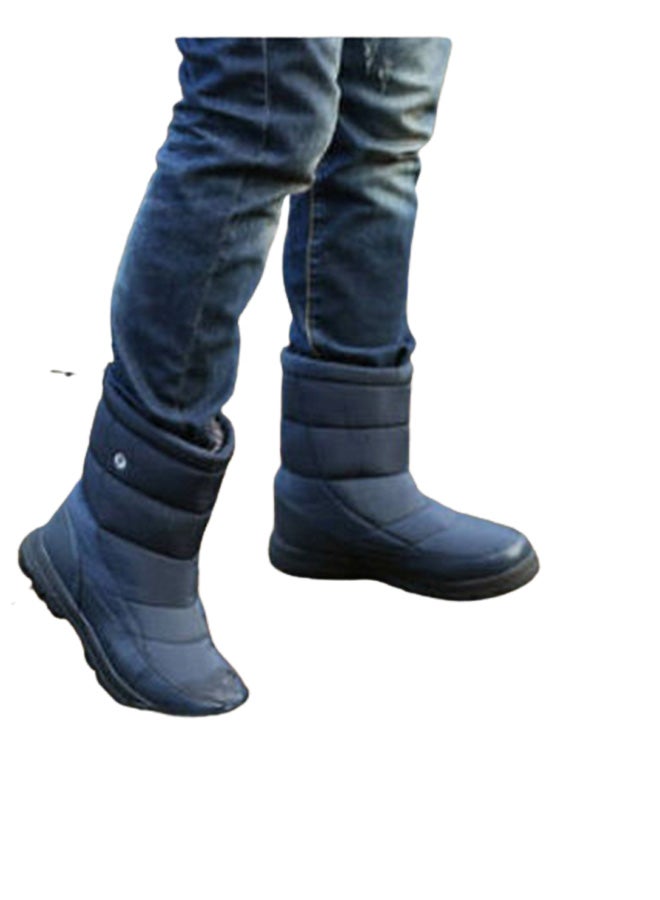 Beauenty - Warm High Top Boots Blue - Image 1
