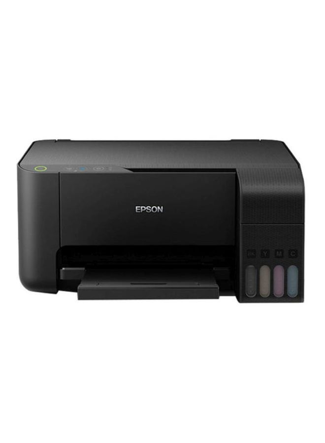 EPSON - Epson EcoTank L3150 Print/Scan/Copy Wi-Fi Tank Printer Black - Image 1