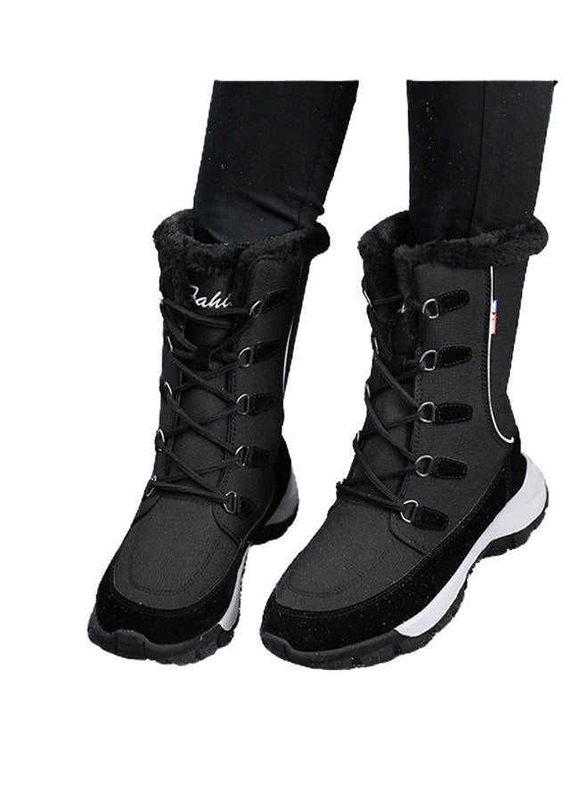 Beauenty High Top Snow Boots Black/White  - Image 5