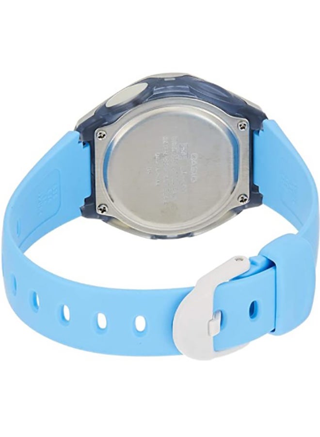 CASIO Men's Resin Quartz Digital Watch LW-200-2BVDF - 35 mm - Light Blue - Image 2