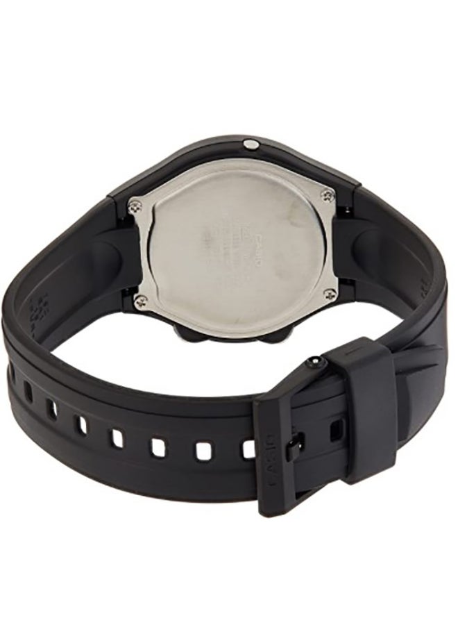 CASIO Men's Dual Time Analog & Digital Watch AW-90H-9EVDF - 39 mm - Black  - Image 2