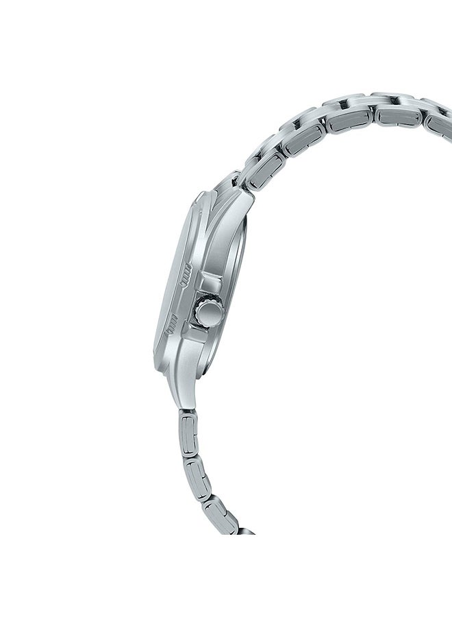 كاسيو ساعة يد بعقارب إنتيسر كوارتز طراز LTP-1308D-4AVDF - 31 مم - فضي للنساء - Image 2