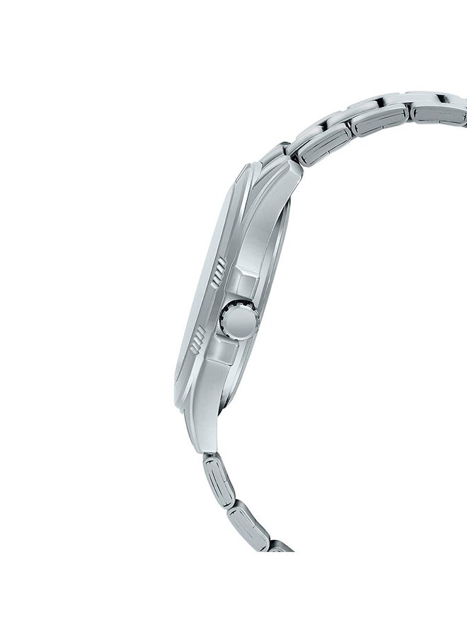 كاسيو ساعة يد بعقارب بسوار من الستانلس ستيل طراز MTP-1308D-2AVDF للرجال - Image 2