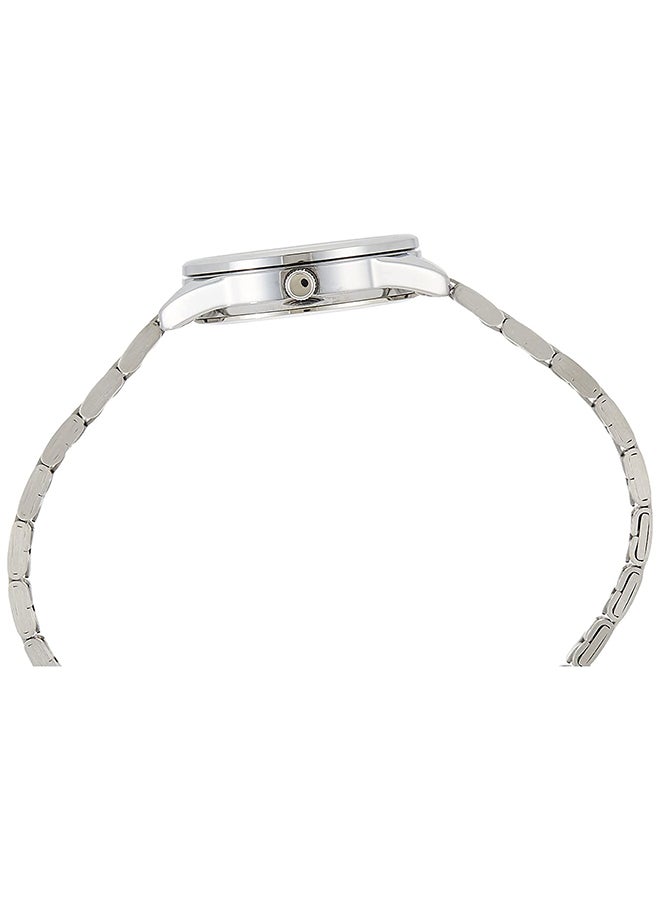 كاسيو ساعة يد بعقارب وسوار من الستانلس ستيل طراز LTP-V005D-7AUDF للنساء - Image 3