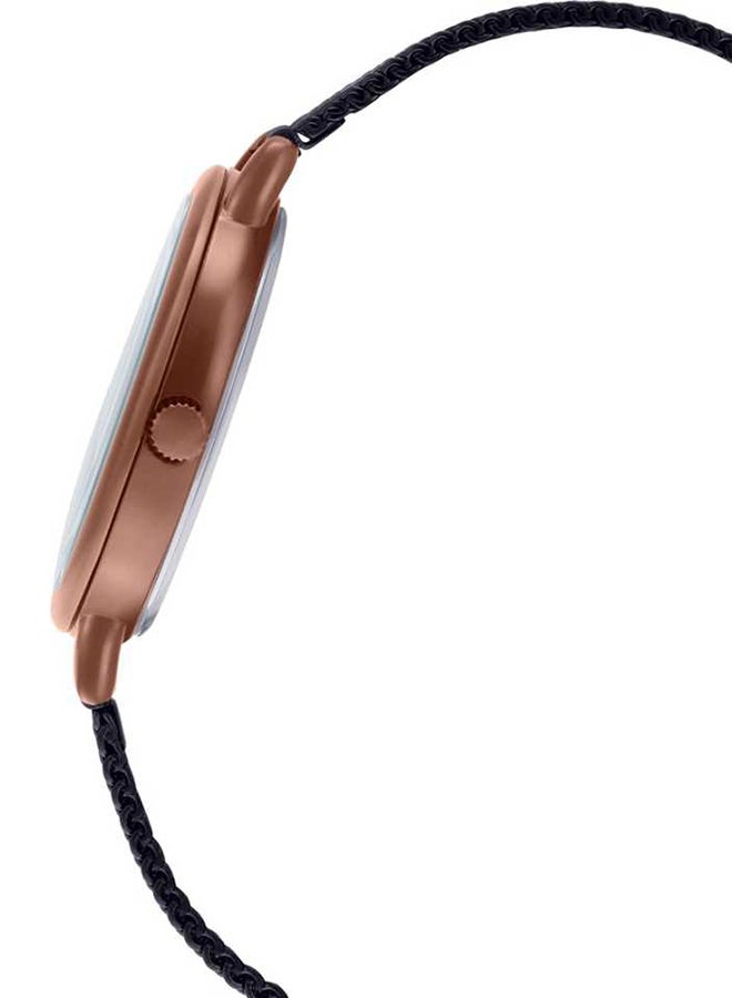 CASIO Women's Stainless Steel Analog Quartz Wrist Watch LTP-E415MBR-1CDF black - Image 2