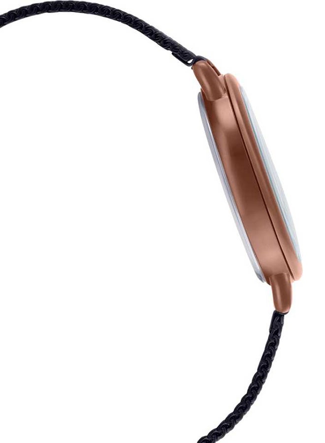 CASIO Women's Stainless Steel Analog Quartz Wrist Watch LTP-E415MBR-1CDF black - Image 3