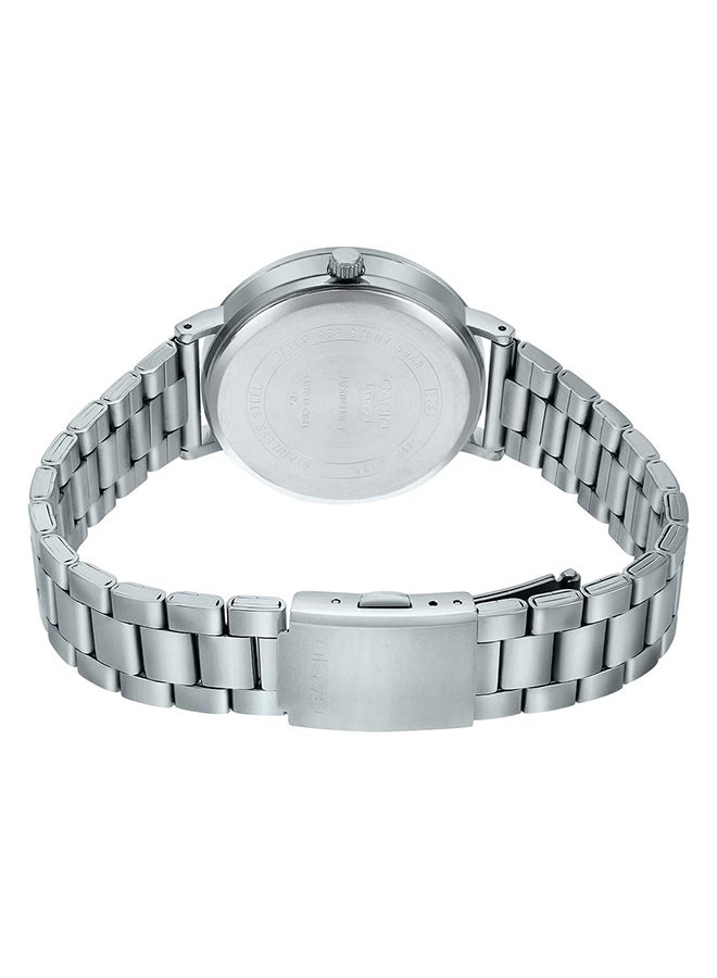 Men's Analog Wrist Watch MTP-E175D-2EVDF - 45 mm - Silver