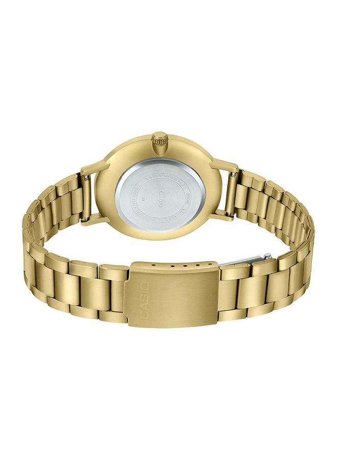 CASIO Women's Stainless Steel Analog Wrist Watch LTP-VT01G-7BUDF - 40 mm - Gold  - Image 4