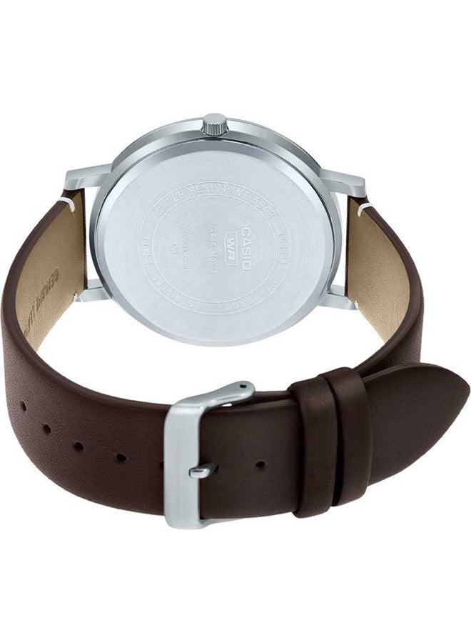 CASIO Men's Wrist Watch MTP-B100L-9EVDF - 51 mm - Brown - Image 2