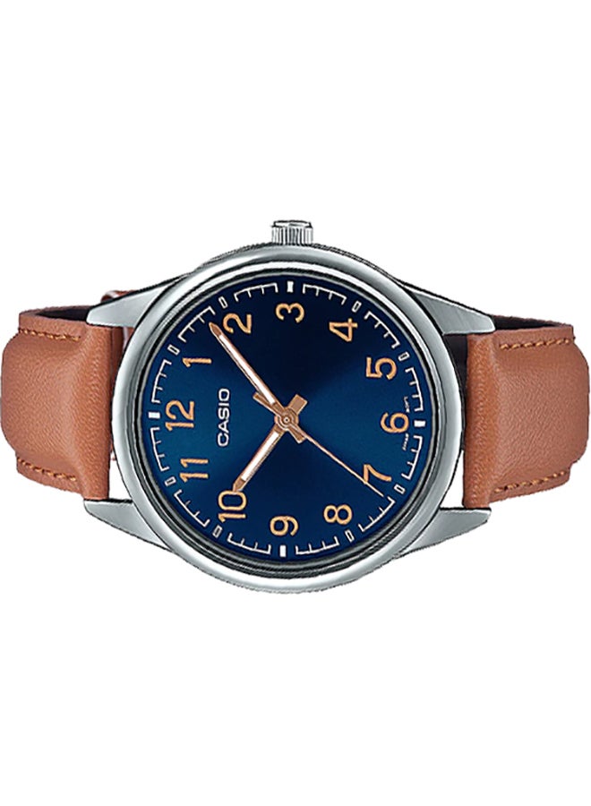 Men's Wrist Watch MTP-V005L-2B4UDF Brown