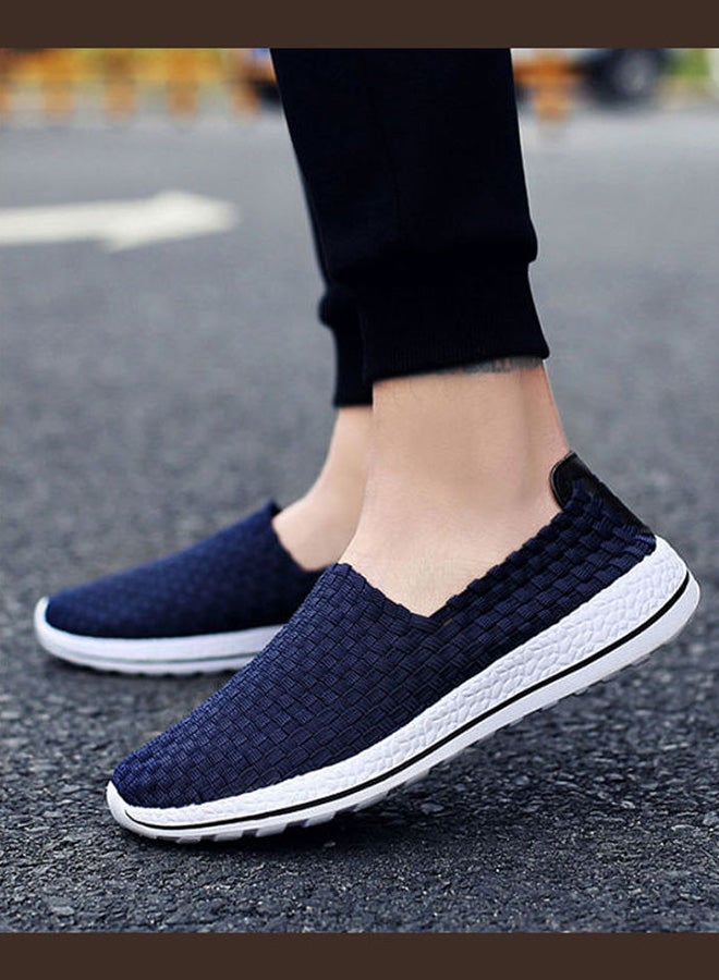 Beauenty Knitted Slip-On Shoes Blue - Image 5