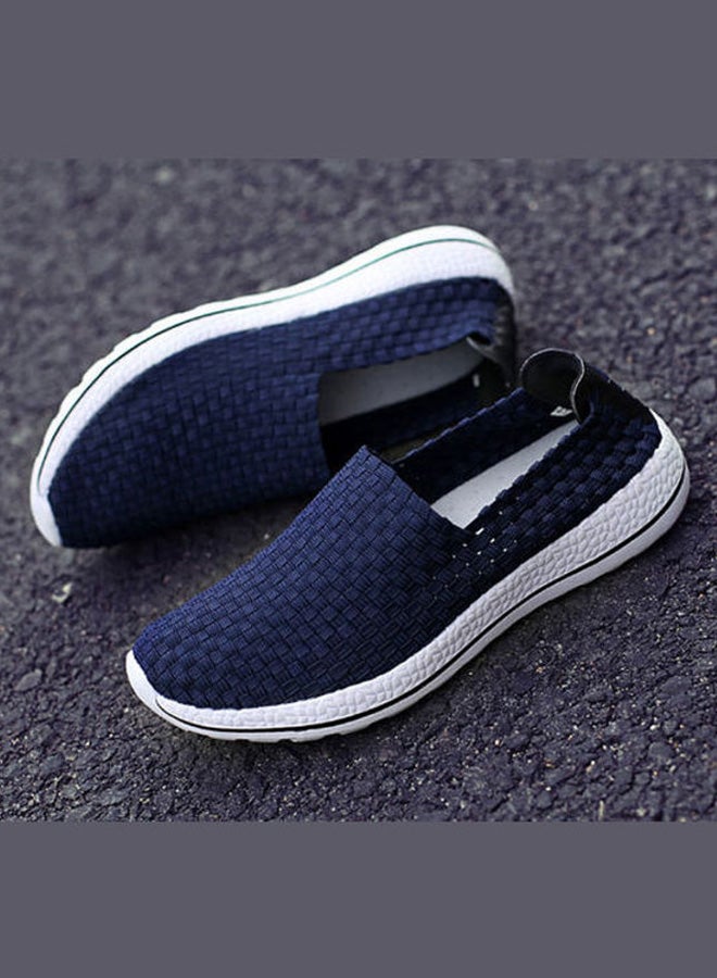 Beauenty Knitted Slip-On Shoes Blue - Image 3