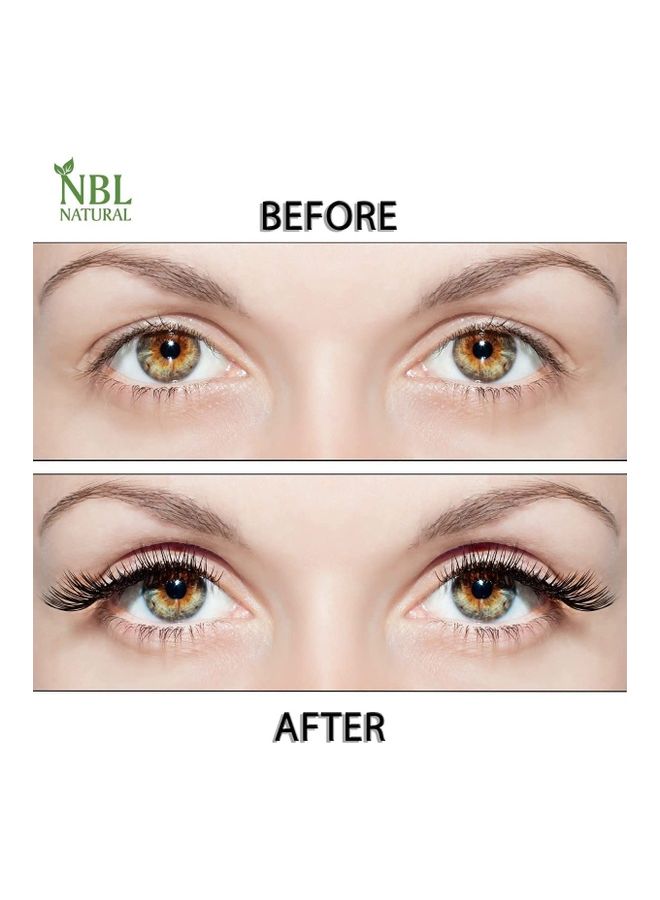 NBL Natural - Eyebrows Hair Eyelashes Castor Oil Serum 60ml Brown - Image 1