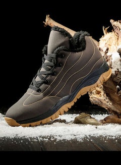 Beauenty Fur Detail Mountains Hiking Boots Brown  - Image 3