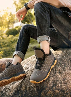 Beauenty Fur Detail Mountains Hiking Boots Brown  - Image 4