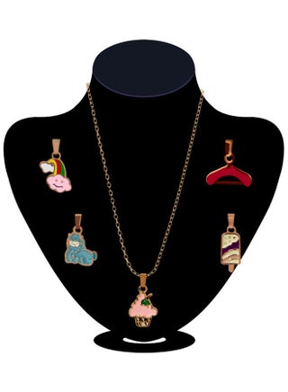 5-Piece Alissa Interchangeable Pendant Set With Chain - v1638359524/N52073052A_1
