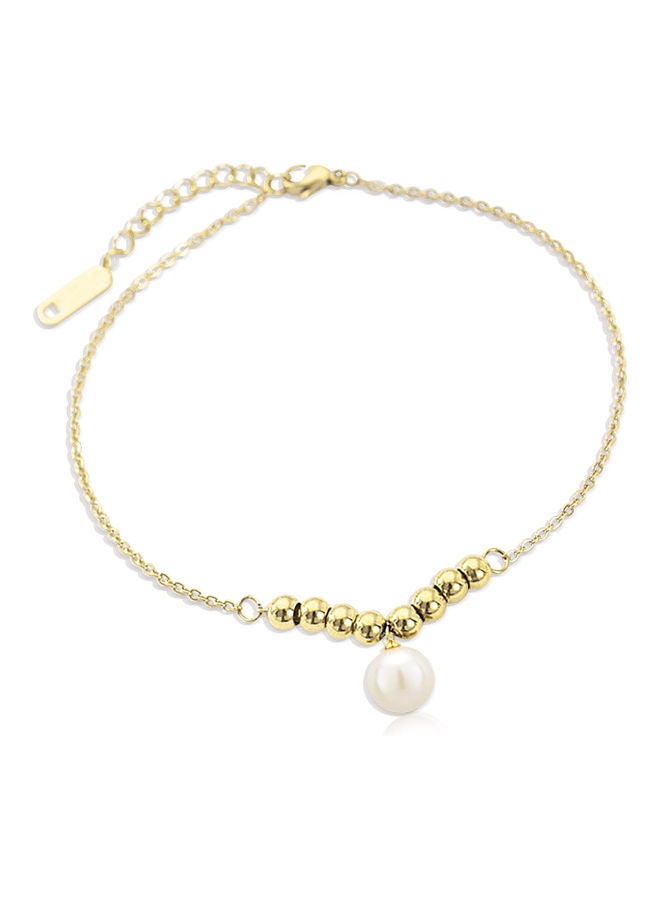 AIWANTO - Pearl Beads Anklet - Image 1