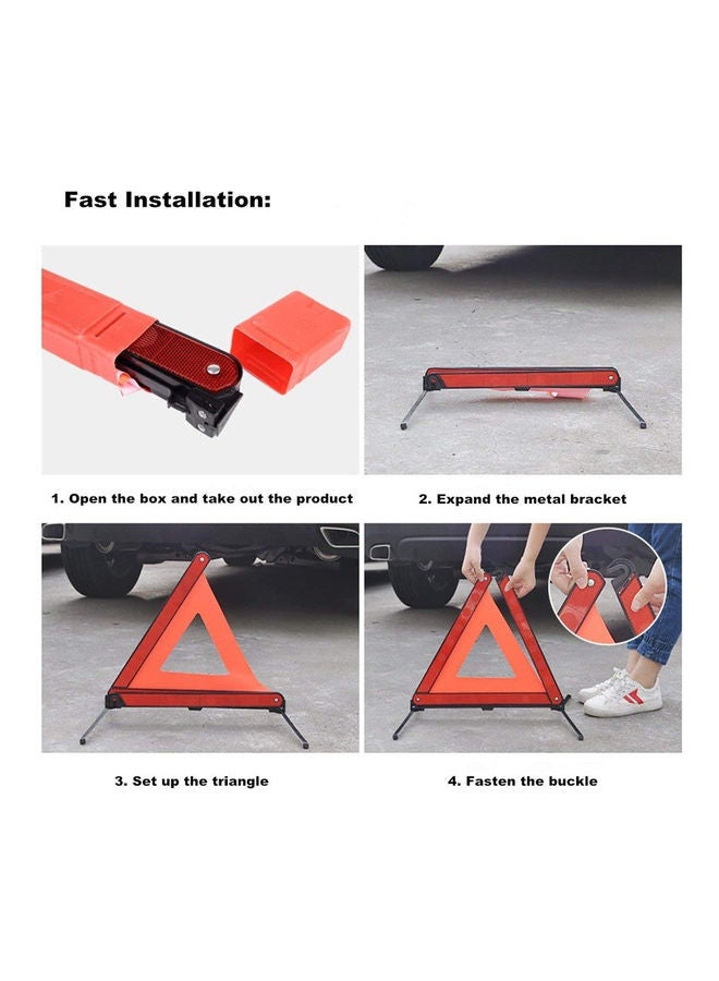 YONK - Emergency Warning Triangle Roadside Safety - Image 1
