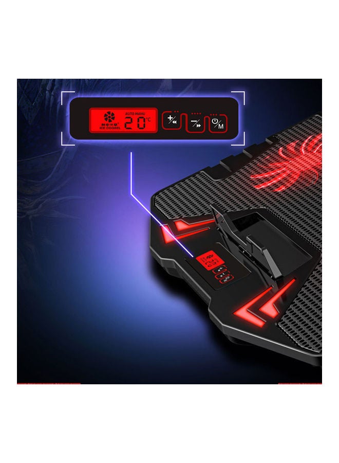 Arabest Gaming Laptop Cooler Red - Image 3