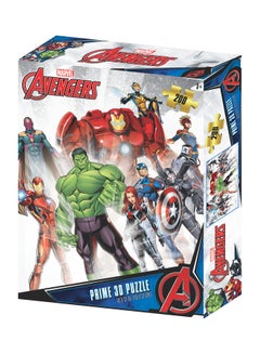 Prime 3D 200-Piece Avengers 3D Puzzle 46x31cm  - Image 1