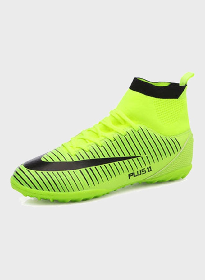 Beauenty High Top Football Shoes Green/Black - Image 1