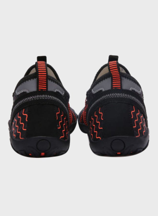 بيوينتي حذاء سريع الجفاف للشاطئ ونزول المياه أسود / رمادي / برتقالي - Image 3