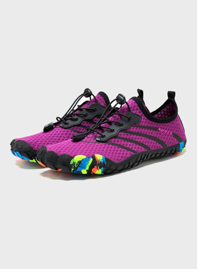 Beauenty Quick Drying Beach Wading Shoes Purple/Black  - Image 2