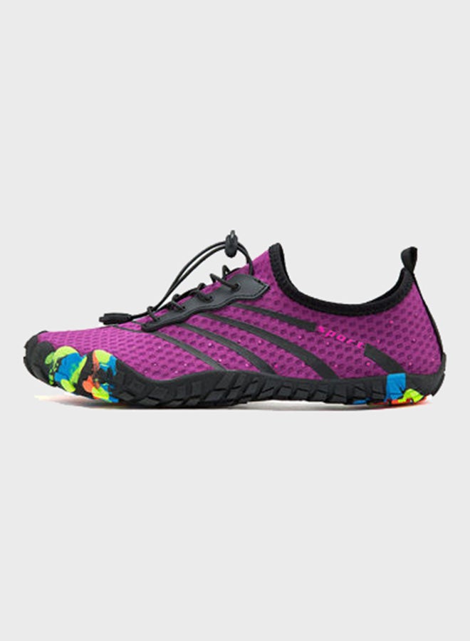 Beauenty Quick Drying Beach Wading Shoes Purple/Black  - Image 3