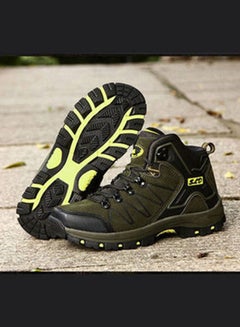 Beauenty Casual Lace-Up Hiking Shoes Green/Black  - Image 4
