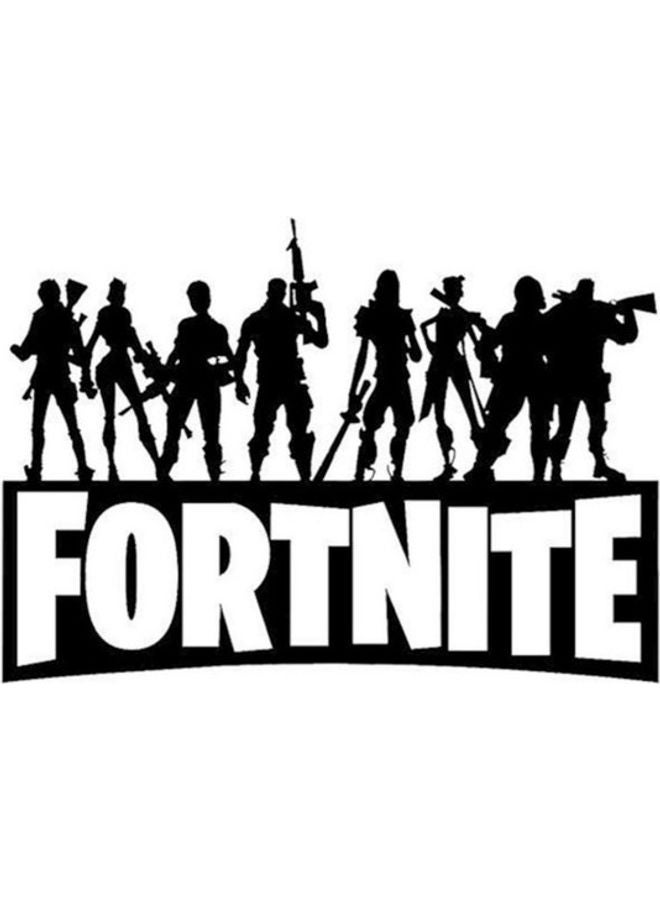 ABJ Fortnite Wall Sticker Black 60cm