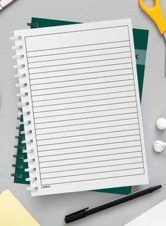 LOWHA Squid Game Logo Character Design Spiral Notebook With 60 Sheets For School Or Business Note Taking Multicolour  - Image 3