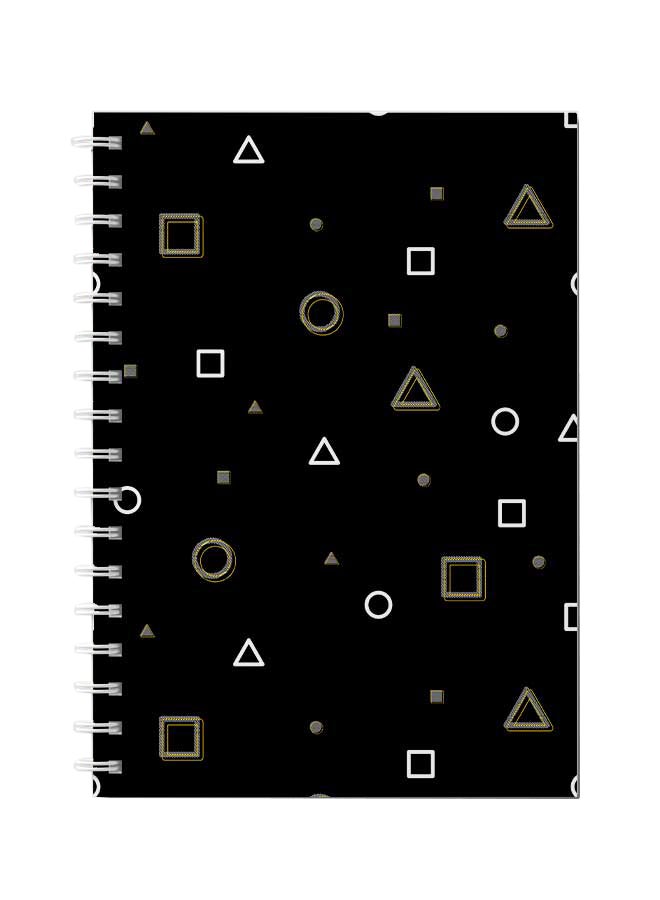 لوحة دفتر ملاحظات بسلك حلزوني يحتوي على 60 ورقة لتدوين ملاحظات المدرسة أو العمل متعدد الألوان - Image 1
