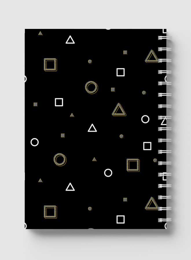 لوحة دفتر ملاحظات بسلك حلزوني يحتوي على 60 ورقة لتدوين ملاحظات المدرسة أو العمل متعدد الألوان - Image 5