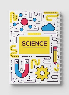 LOWHA Spiral Notebook With 60 Sheets For School Or Business Note Taking Science Art Multicolour  - Image 5