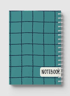 LOWHA Spiral Notebook For School Or Business Note Taking With 60 Sheets  Grid Line Seamless Pattern Multicolour  - Image 5