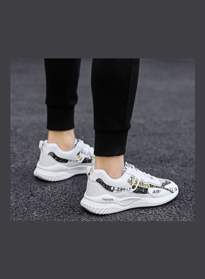 Beauenty Autumn Low Top Sneakers White/Yellow  - Image 2