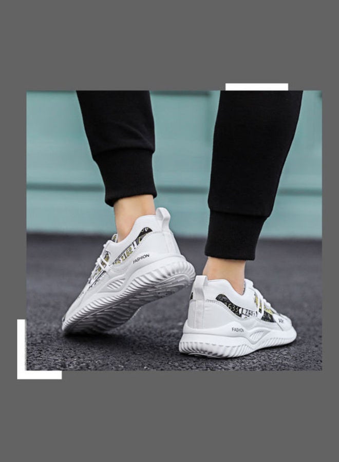 Beauenty Autumn Low Top Sneakers White/Yellow  - Image 5