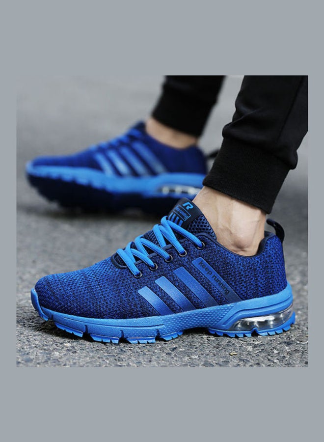 Beauenty Youth Trend Low Top Sneakers Blue/Black  - Image 4