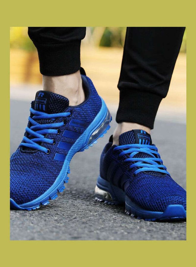 Beauenty Youth Trend Low Top Sneakers Blue/Black  - Image 5