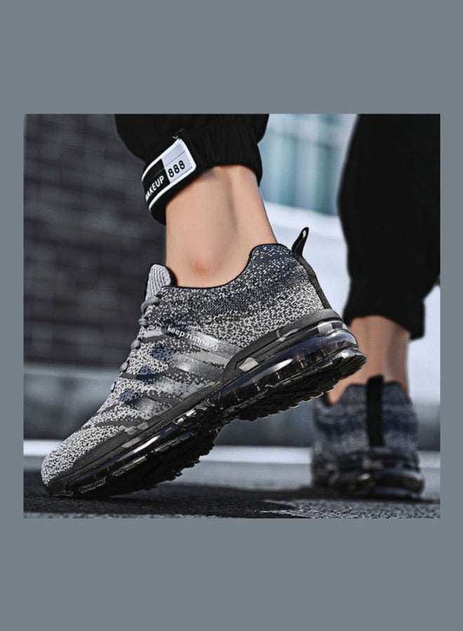 Beauenty Full Length Air Cushion Low Top Sneakers Grey/Black  - Image 5