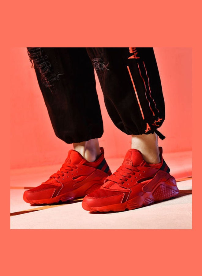 Beauenty Fall Wallace Low Top Sneakers Red/Black  - Image 4