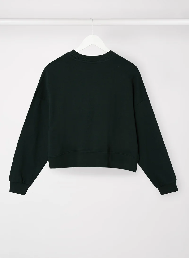 MANGO Kids Unisex Slogan Sweatshirt