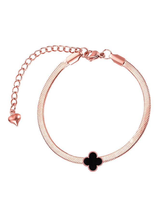 Flat Snake Chain Anklet