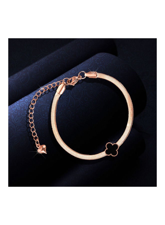 Flat Snake Chain Anklet