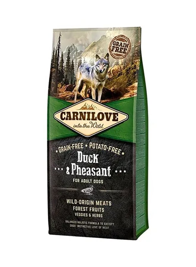 CARNILOVE Duck And Pheasant For Adult Dogs Brown 12kg 