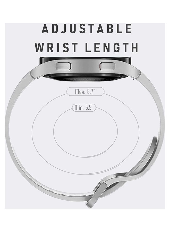Moxedo 8-Piece Replacement Strap Band With Screen Protector For Samsung Galaxy Watch 4 Multicolour  - Image 3