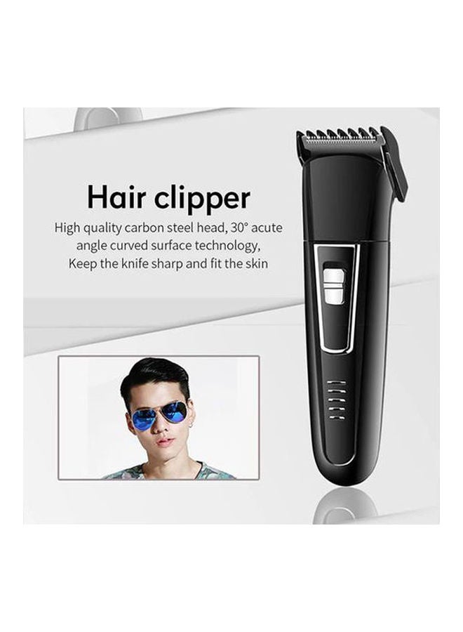 Kemei 3 In 1 Electric Hair Clipper With 100meza Gift Comb Black  - Image 2